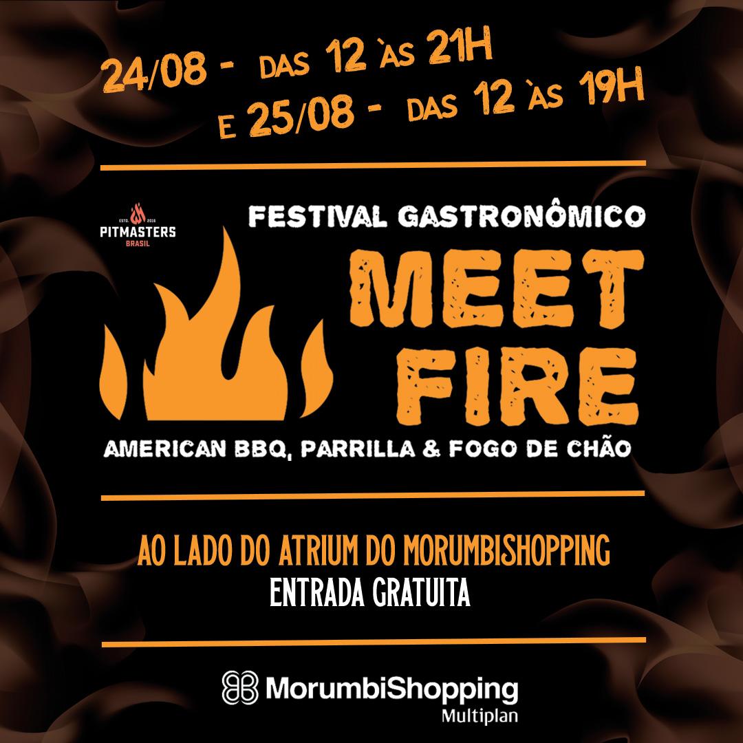 MorumbiShopping realiza festival de churrasco Meet Fire MorumbiShopping realiza festival de churrasco Meet Fire