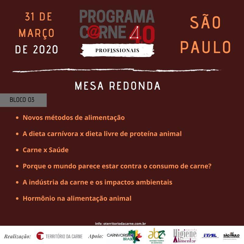 Curso voltado para profissionais da cadeia da carne acontece em São Paulo  Curso voltado para profissionais da cadeia da carne acontece em São Paulo