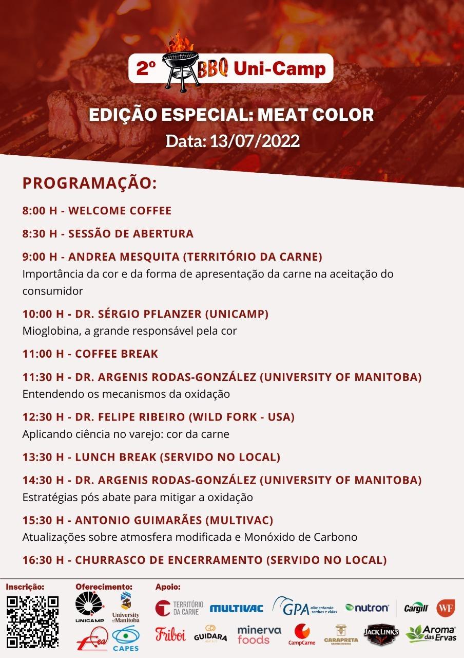 Está chegando a 2ª Edição do BBQ Uni-camp - RESTAM POUCAS VAGAS Está chegando a 2ª Edição do BBQ Uni-camp - RESTAM POUCAS VAGAS