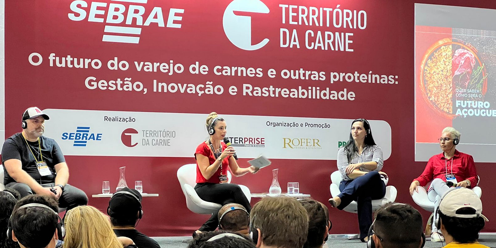 Sebrae e Território da Carne protagonizam novamente a programação para o varejo na Expomeat Sebrae e Território da Carne protagonizam novamente a programação para o varejo na Expomeat